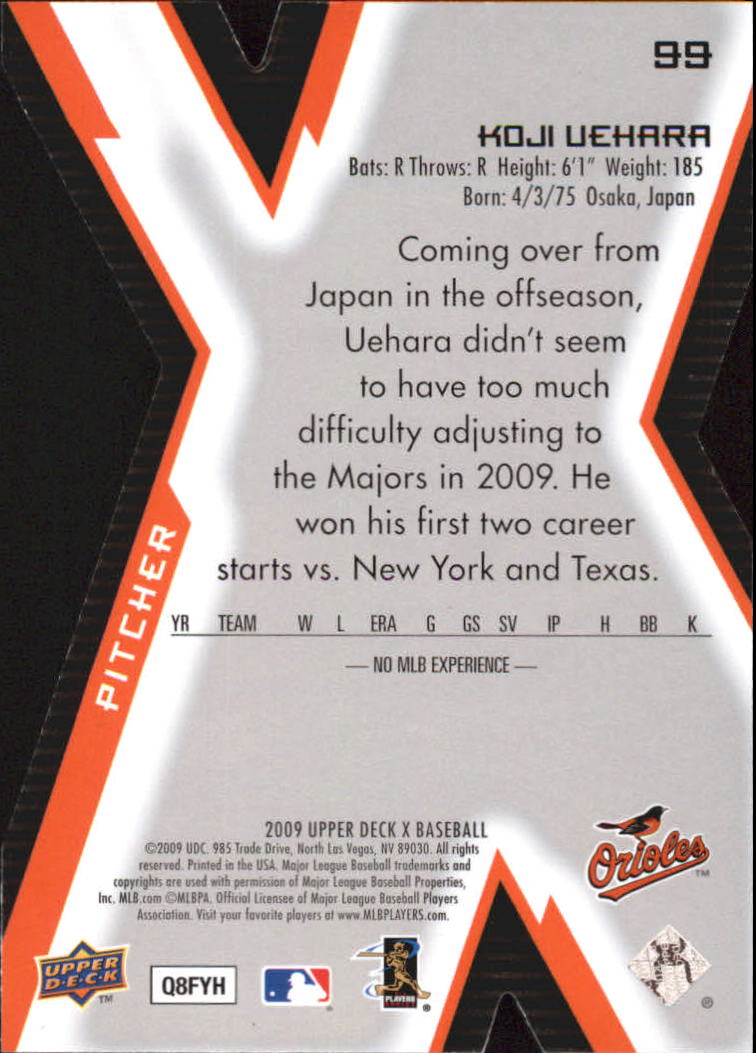 2009 Upper Deck X Baseball Die Cut Parallel YOU PICK - Picture 147 of 147
