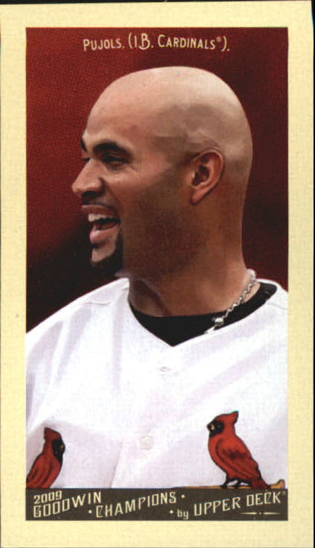 2009 Upper Deck Goodwin Champions Mini #5 Albert Pujols