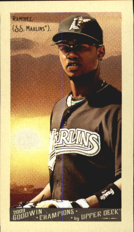 2009 Upper Deck Goodwin Champions Mini #31 Hanley Ramirez