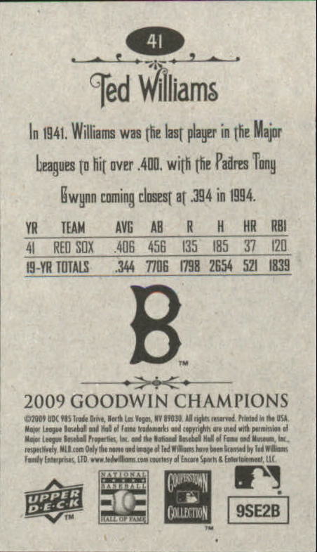 A6343- 2009 Upper Deck Goodwin Champions Mini Cards -You Pick- 15+ FREE US SHIP - Picture 317 of 333