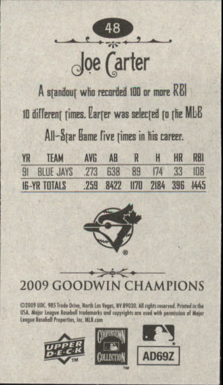 A6343- 2009 Upper Deck Goodwin Champions Mini Cards -You Pick- 15+ FREE US SHIP - Picture 41 of 333