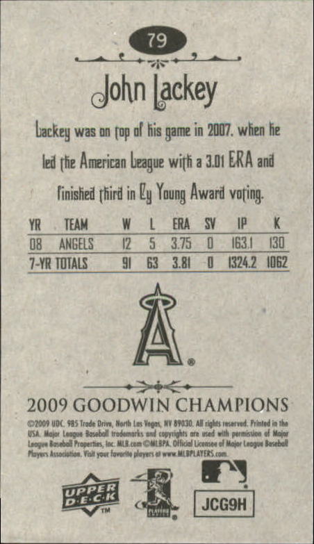 A6343- 2009 Upper Deck Goodwin Champions Mini Cards -You Pick- 15+ FREE US SHIP - Picture 211 of 333
