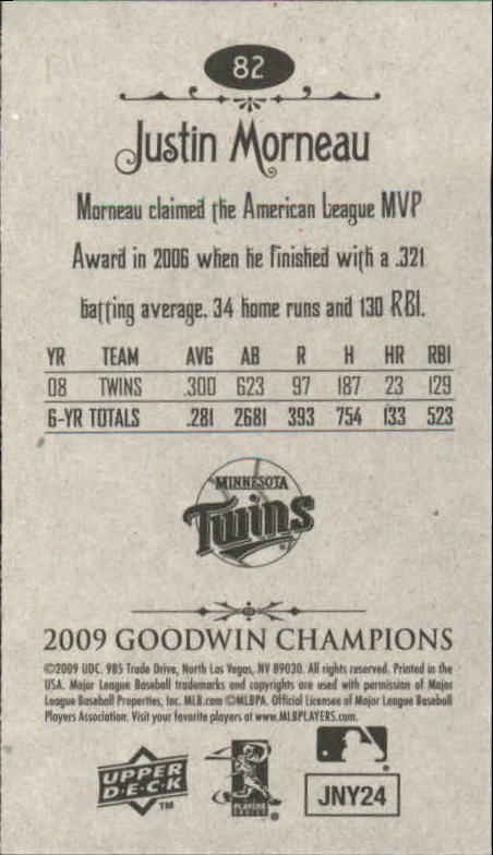 A6343- 2009 Upper Deck Goodwin Champions Mini Cards -You Pick- 15+ FREE US SHIP - Picture 215 of 333