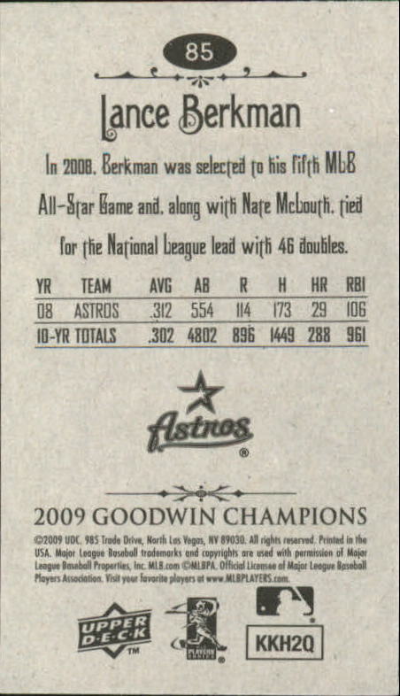 A6343- 2009 Upper Deck Goodwin Champions Mini Cards -You Pick- 15+ FREE US SHIP - Picture 217 of 333