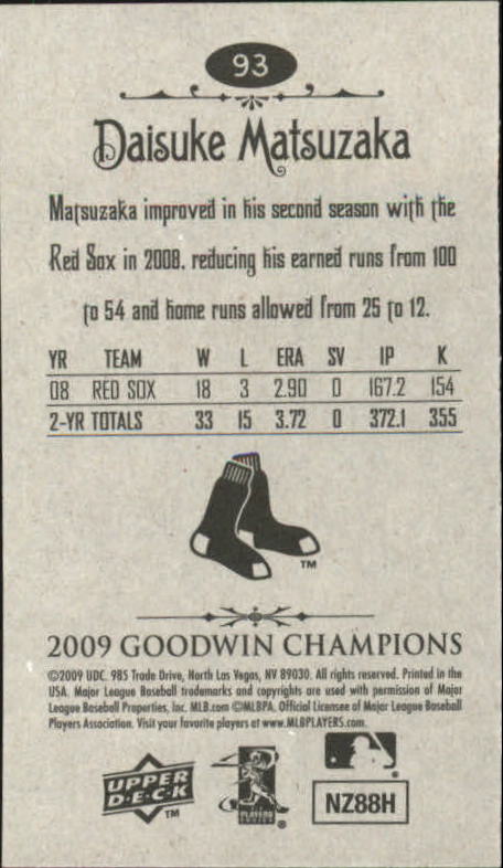 A6343- 2009 Upper Deck Goodwin Champions Mini Cards -You Pick- 15+ FREE US SHIP - Picture 63 of 333