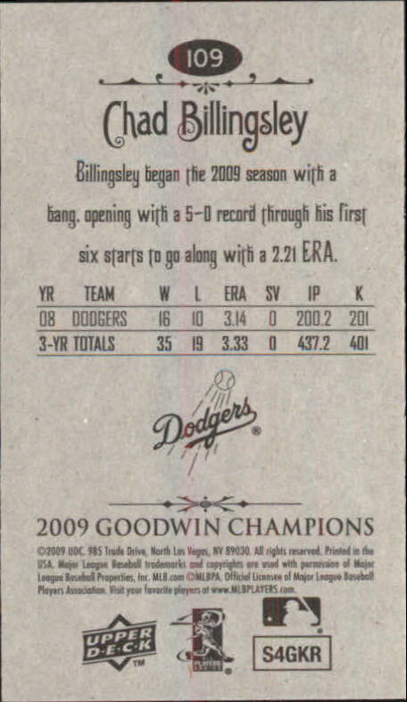 A6343- 2009 Upper Deck Goodwin Champions Mini Cards -You Pick- 15+ FREE US SHIP - Picture 71 of 333