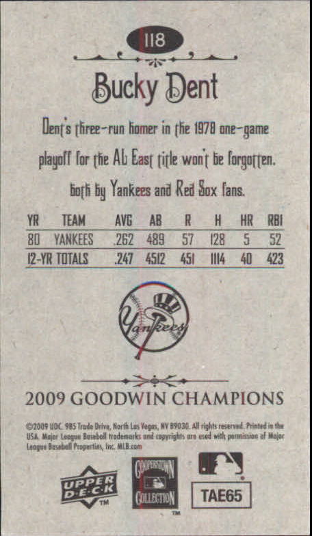 A6343- 2009 Upper Deck Goodwin Champions Mini Cards -You Pick- 15+ FREE US SHIP - Picture 13 of 333