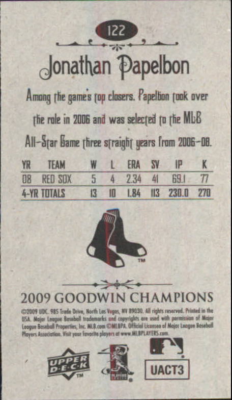 A6343- 2009 Upper Deck Goodwin Champions Mini Cards -You Pick- 15+ FREE US SHIP - Picture 77 of 333
