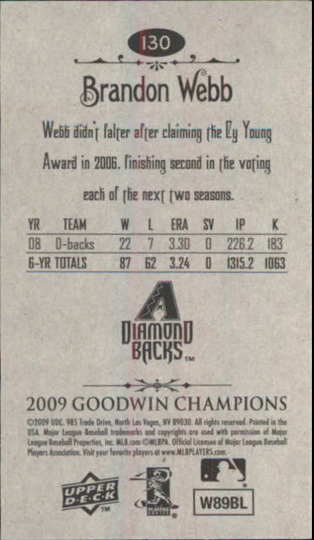 A6343- 2009 Upper Deck Goodwin Champions Mini Cards -You Pick- 15+ FREE US SHIP - Picture 83 of 333