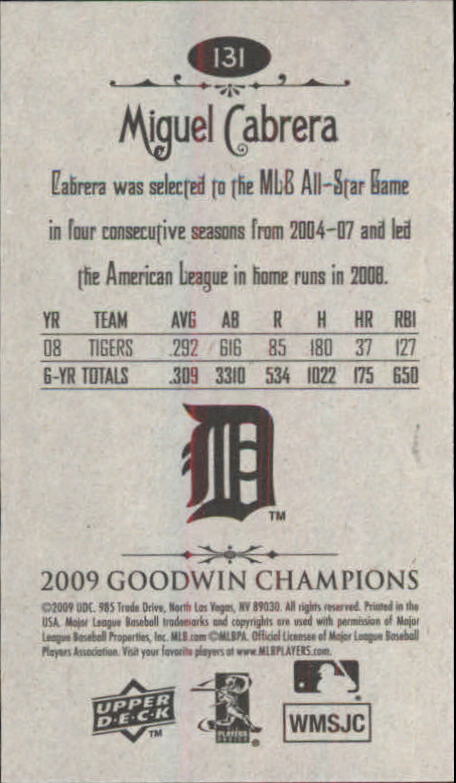 A6343- 2009 Upper Deck Goodwin Champions Mini Cards -You Pick- 15+ FREE US SHIP - Picture 241 of 333