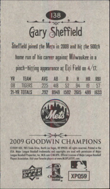 A6343- 2009 Upper Deck Goodwin Champions Mini Cards -You Pick- 15+ FREE US SHIP - Picture 19 of 333