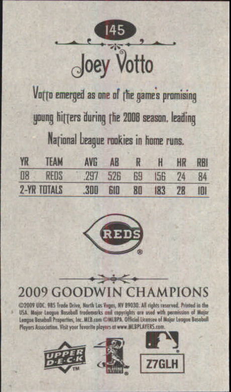 A6343- 2009 Upper Deck Goodwin Champions Mini Cards -You Pick- 15+ FREE US SHIP - Picture 249 of 333