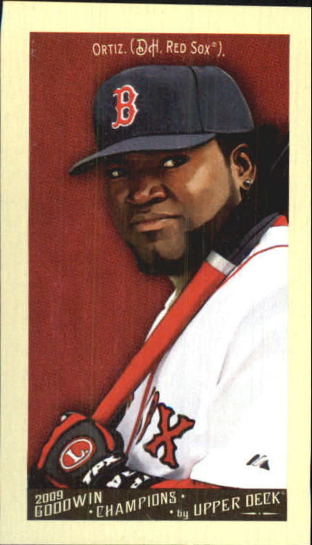 2009 Upper Deck Goodwin Champions Mini #150 David Ortiz