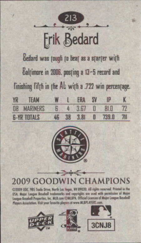 A6343- 2009 Upper Deck Goodwin Champions Mini Cards -You Pick- 15+ FREE US SHIP - Picture 101 of 333