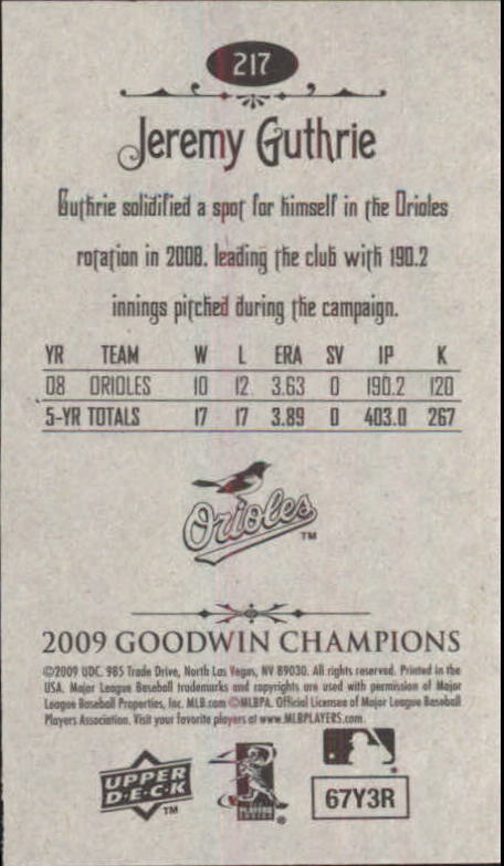 A6343- 2009 Upper Deck Goodwin Champions Mini Cards -You Pick- 15+ FREE US SHIP - Picture 107 of 333