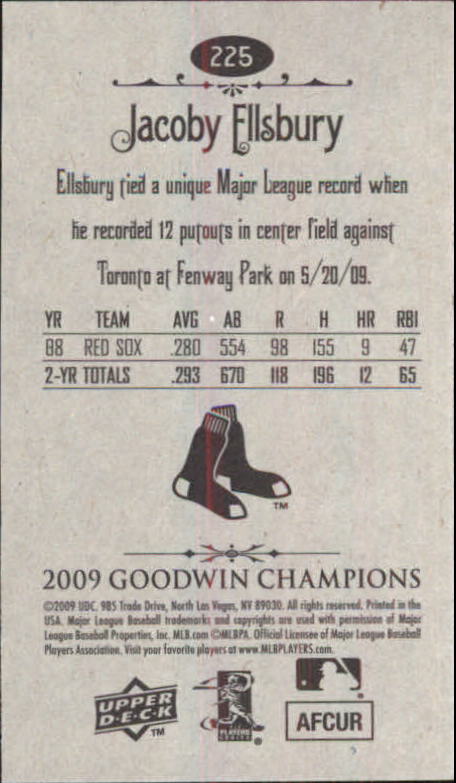 A6343- 2009 Upper Deck Goodwin Champions Mini Cards -You Pick- 15+ FREE US SHIP - Picture 293 of 333