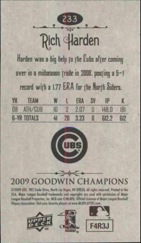 A6343- 2009 Upper Deck Goodwin Champions Mini Cards -You Pick- 15+ FREE US SHIP - Picture 130 of 333
