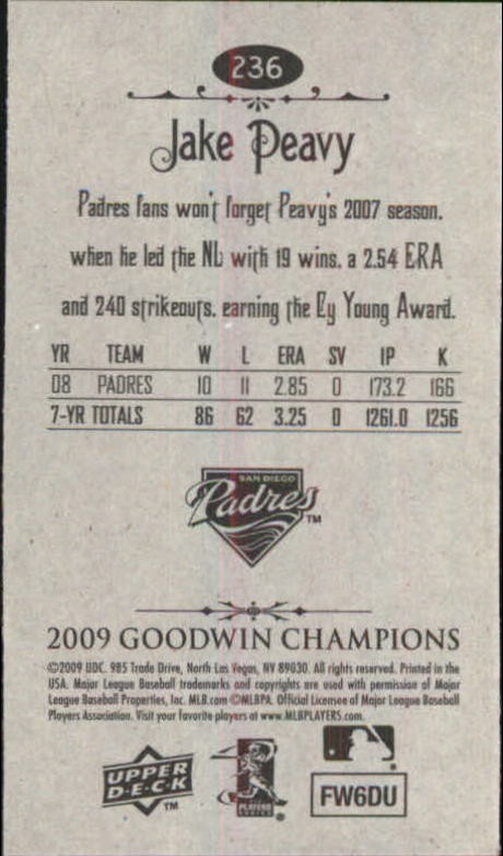 A6343- 2009 Upper Deck Goodwin Champions Mini Cards -You Pick- 15+ FREE US SHIP - Picture 136 of 333