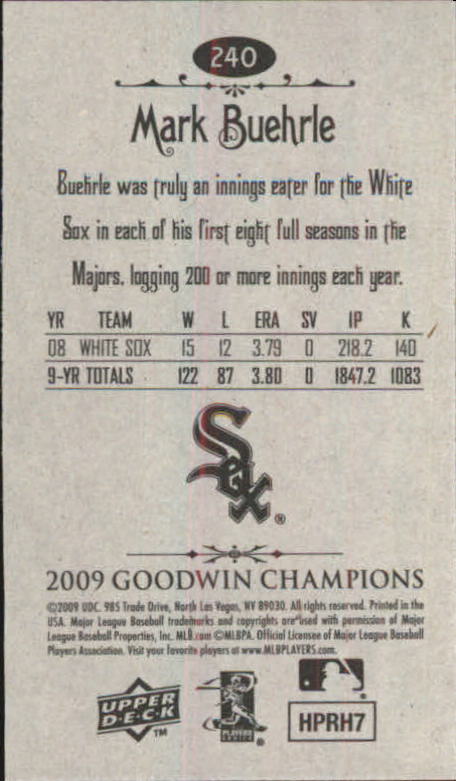 A6343- 2009 Upper Deck Goodwin Champions Mini Cards -You Pick- 15+ FREE US SHIP - Picture 262 of 333
