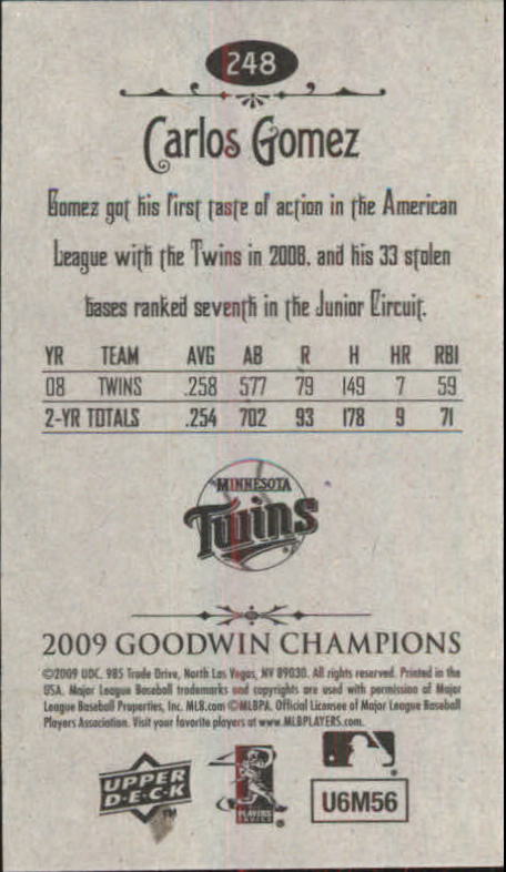 A6343- 2009 Upper Deck Goodwin Champions Mini Cards -You Pick- 15+ FREE US SHIP - Picture 153 of 333