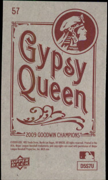 2009 Upper Deck Goodwin Champions Mini Black Border #57 Eli Manning back image