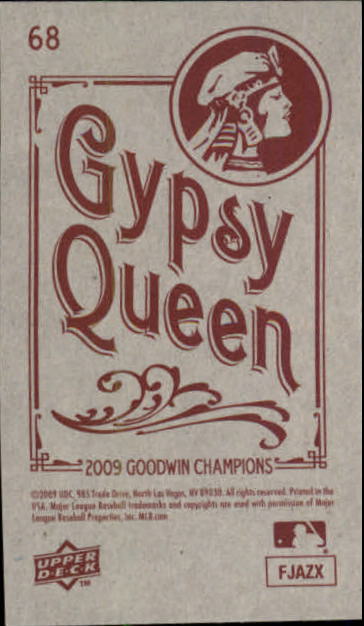 2009 Upper Deck Goodwin Champions Mini Black Border #68 Matt Ryan back image