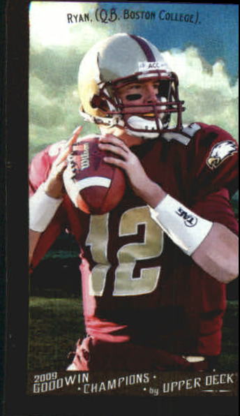 2009 Upper Deck Goodwin Champions Mini Black Border #68 Matt Ryan