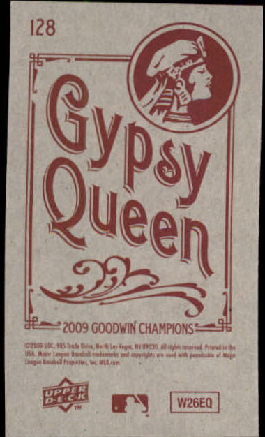 2009 Upper Deck Goodwin Champions Mini Black Border #128 Bill Rodgers back image