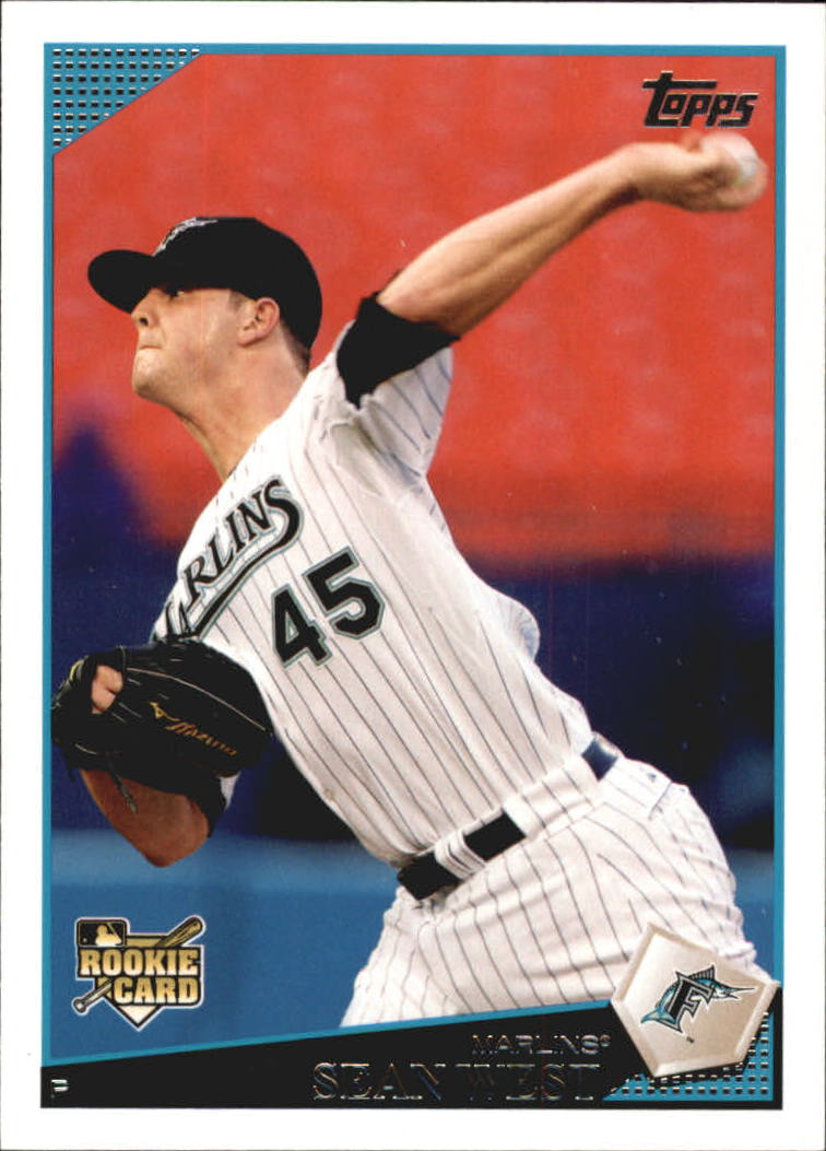 2009 Topps Update #UH73 Sean West (RC)