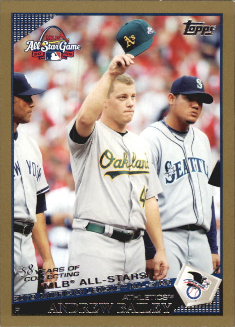 2009 Topps Update Gold Border #UH161 Andrew Bailey