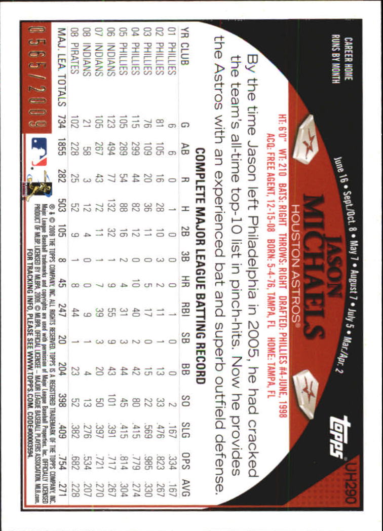 2009 Topps Update Gold Baseball /2009 Singles - You Choose - Picture 68 of 82