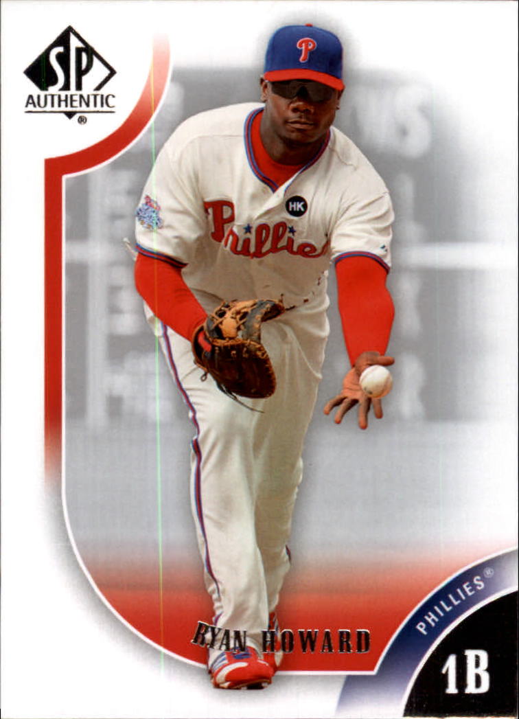 2009 SP Authentic #6 Ryan Howard