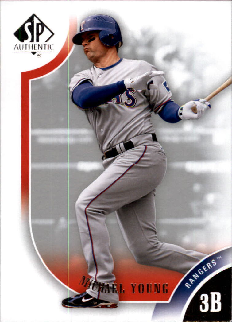 2009 SP Authentic #126 Michael Young