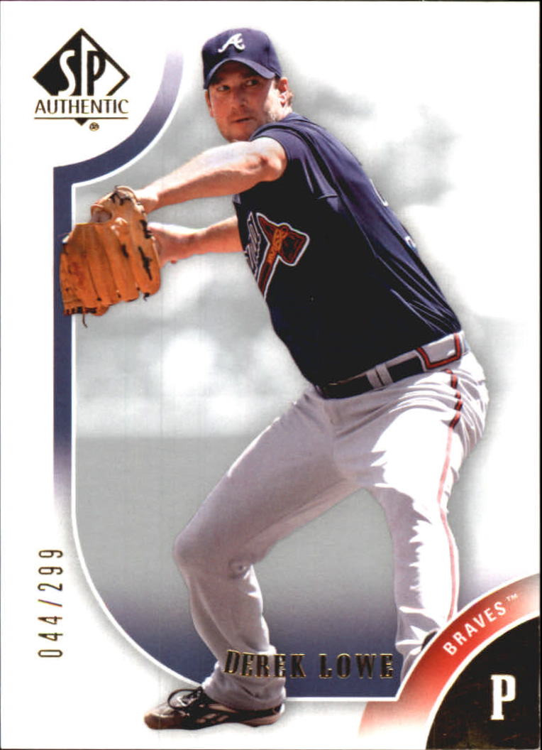 2009 SP Authentic Gold #76 Derek Lowe