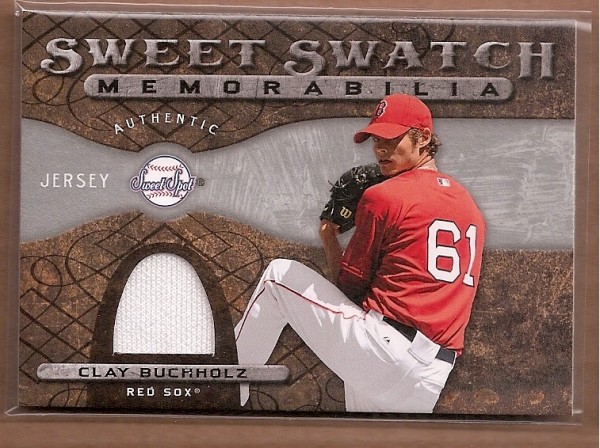 2009 Sweet Spot Swatches #SSCB Clay Buchholz