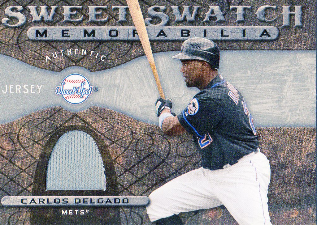 2009 Sweet Spot Swatches #SSCD Carlos Delgado