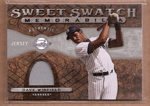 2009 Sweet Spot Swatches #SSDW Dave Winfield