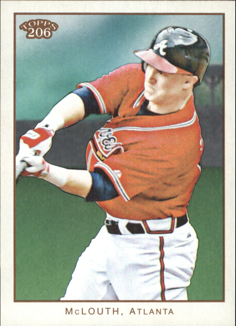 2009 Topps 206 #257 Nate McLouth