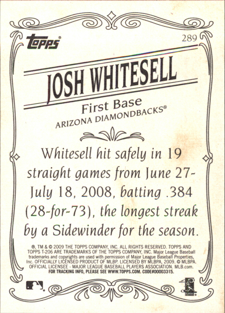 2009 Topps 206 - #266 Josh Hamilton