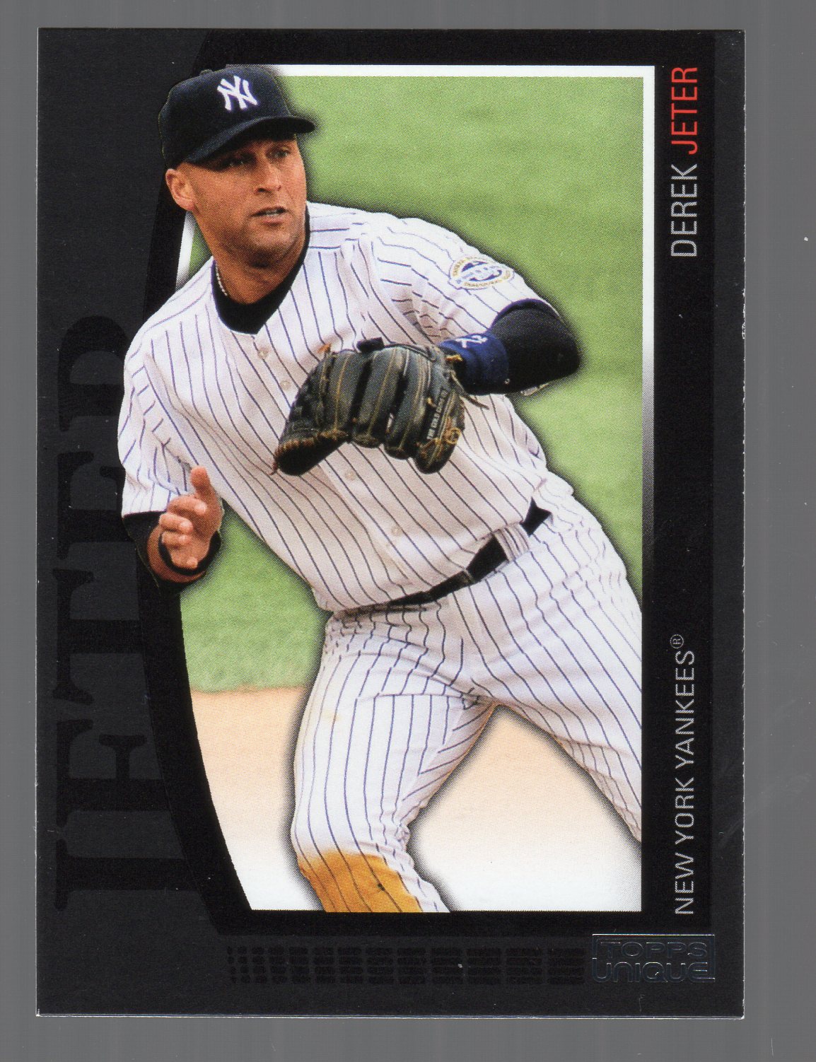 Derek Jeter 2009 World Baseball Classic Bowman Chrome Card #BDPW4 YANKEES