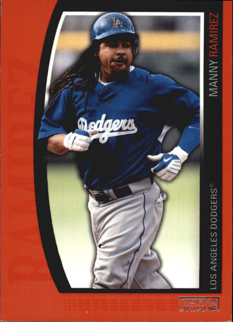 2009 Topps Unique Red #55 Manny Ramirez