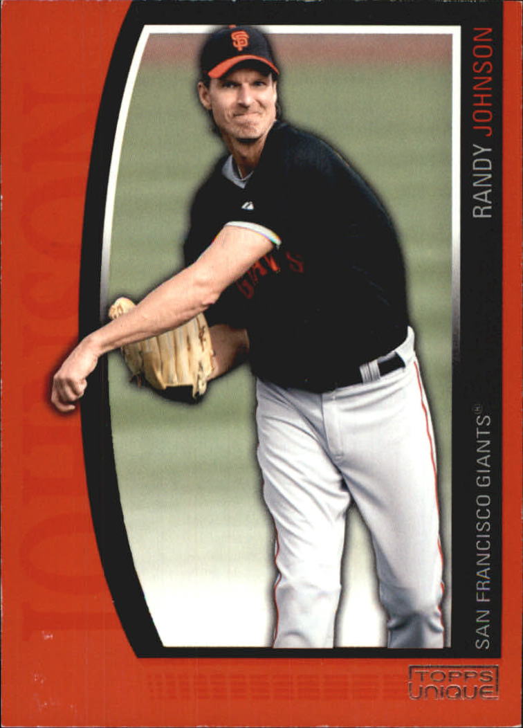 2009 Topps Unique Red #69 Randy Johnson