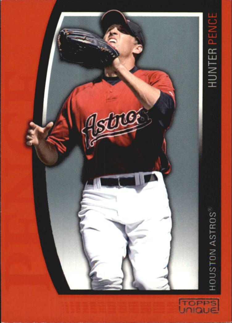 2009 Topps Unique Red #81 Hunter Pence