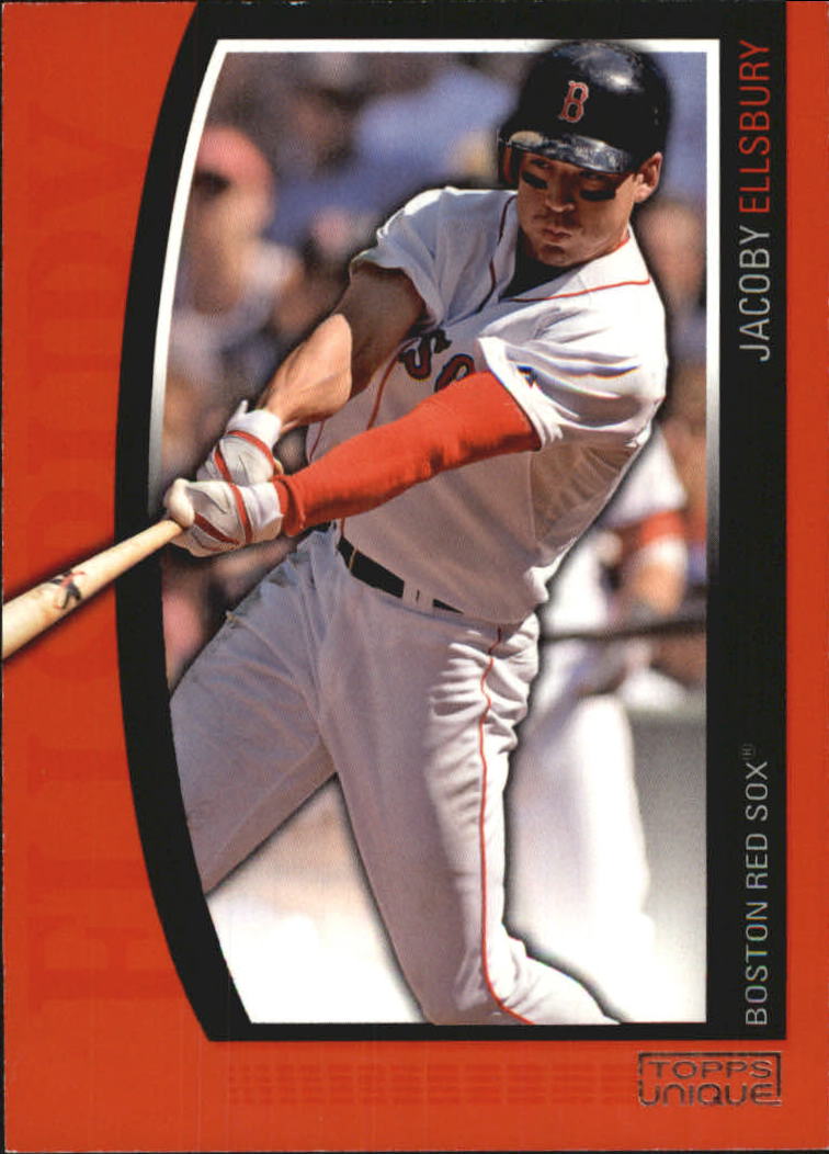 2009 Topps Unique Red #138 Jacoby Ellsbury