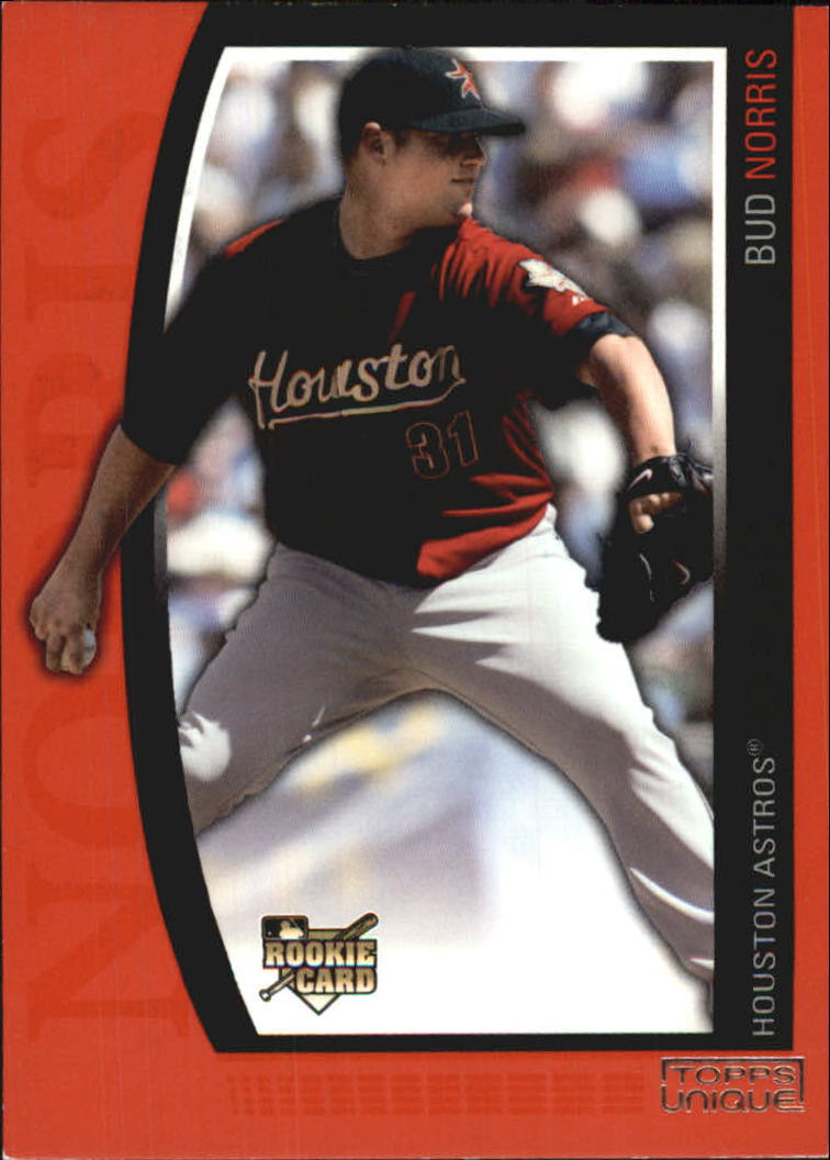 2009 Topps Unique Red #160 Bud Norris
