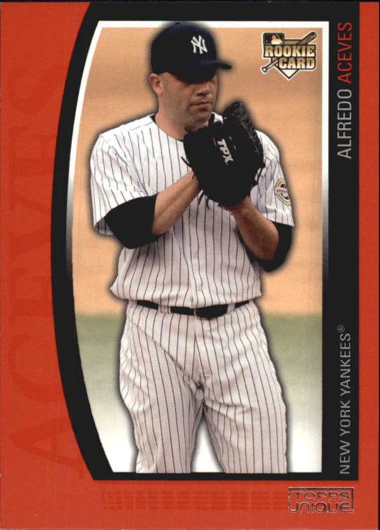 2009 Topps Unique Red #193 Alfredo Aceves