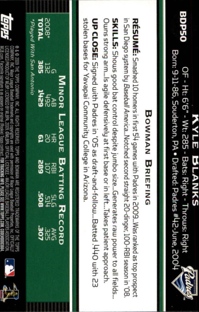 B1541- 2009 Bowman Draft BB Karte #S 1-55 + Einsätze -du Pick- 15 + Gratis US - Bild 97 von 163