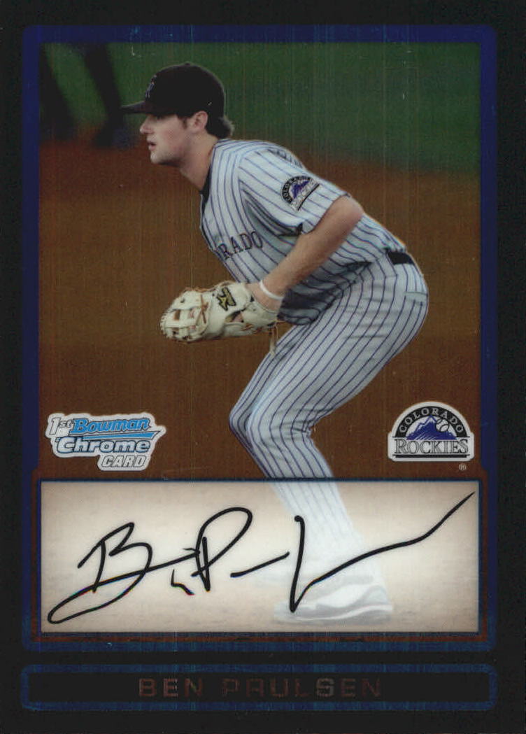2009 Bowman Chrome Draft Prospects Baseball Card Pick - Picture 42 of 139