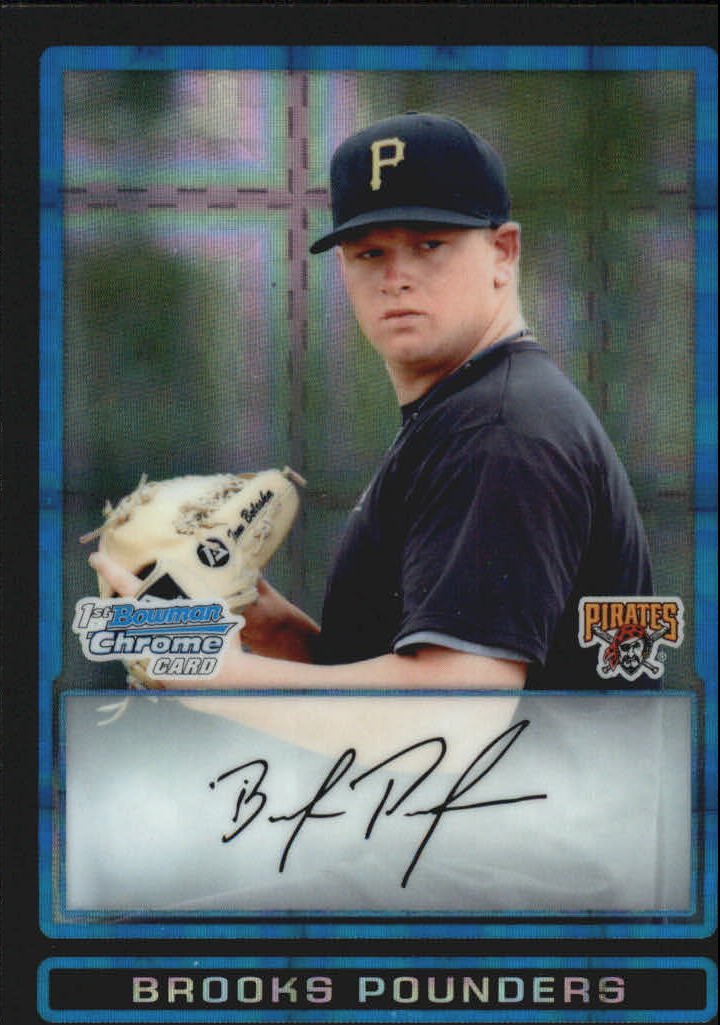 2009 Bowman Chrome Draft Prospects X-Fractors #BDPP11 Brooks Pounders