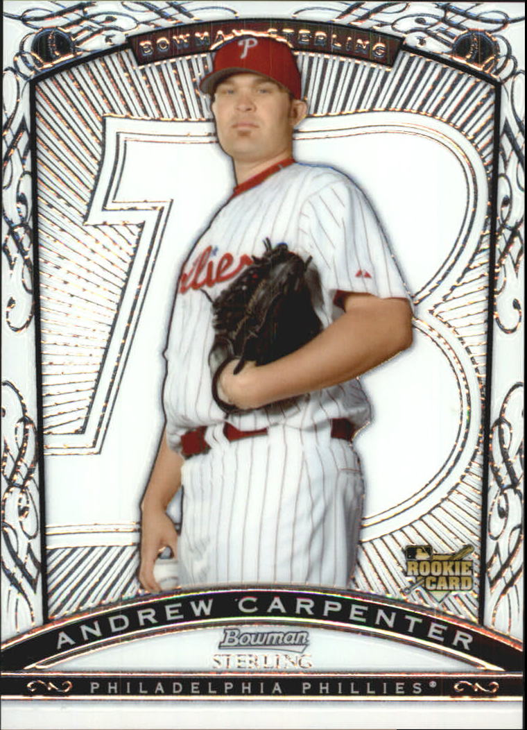 2009 Bowman Sterling #AC Andrew Carpenter RC